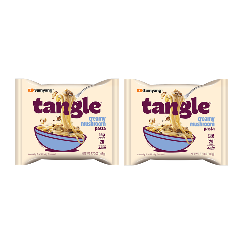 Набір Локшина 2шт Samyang Tangle Creamy Mushroom Pasta 105g - Retromagaz