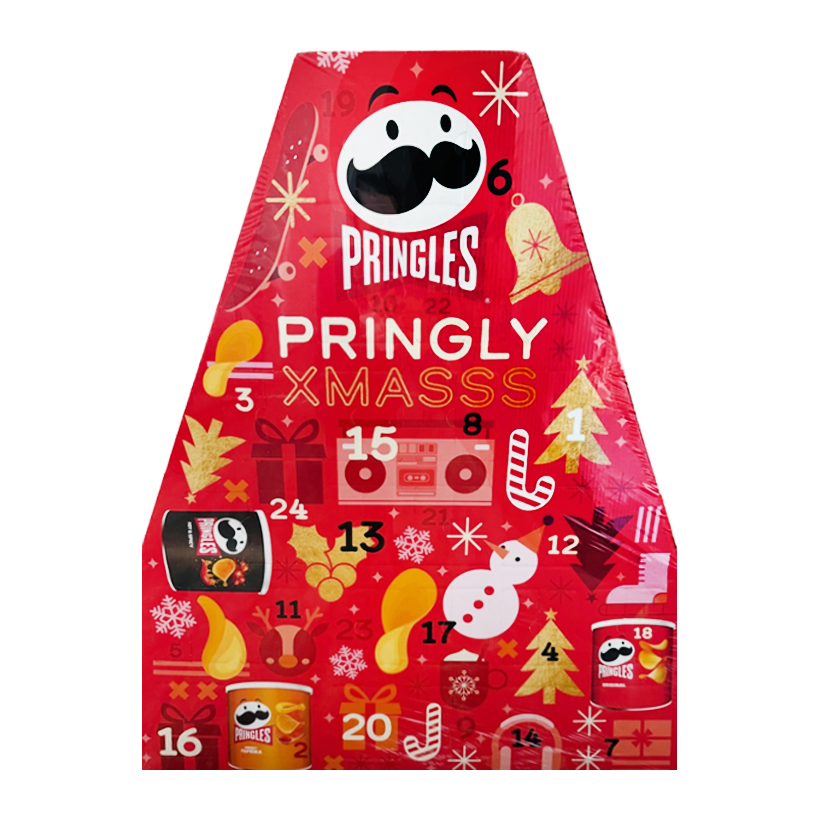 Адвент-Календарь Pringles Pringly Xmasss 1085g - Retromagaz