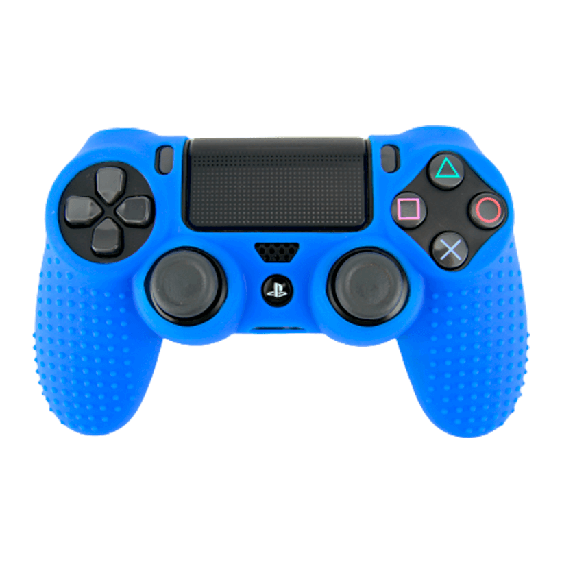 Чехол Силиконовый RMC PlayStation 4 с Антискользким Покрытием Blue Новый - Retromagaz
