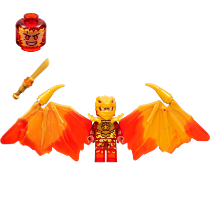 Фигурка Lego Golden Dragon Kai foil pack Ninjago Ninja 892291 Новый - Retromagaz