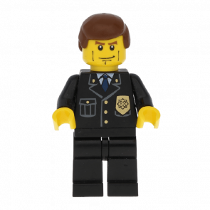 Фігурка Lego 973px431 Suit with Blue Tie and Badge City Police cty0101 1 Б/У