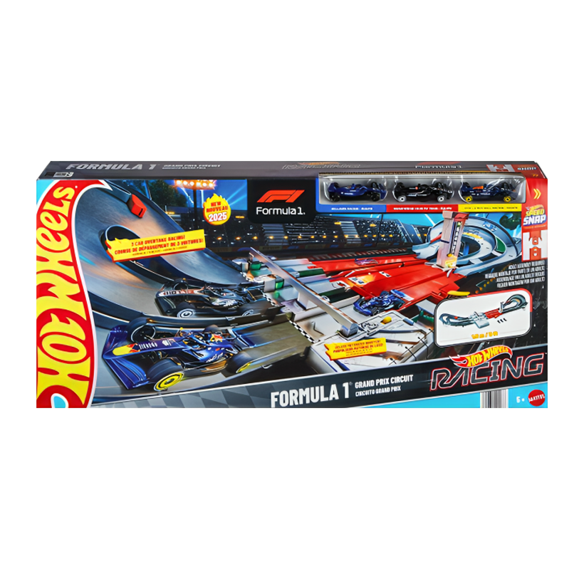 Набір Hot Wheels Траса Гран-прі 1:64 JDY16 Grey - Retromagaz