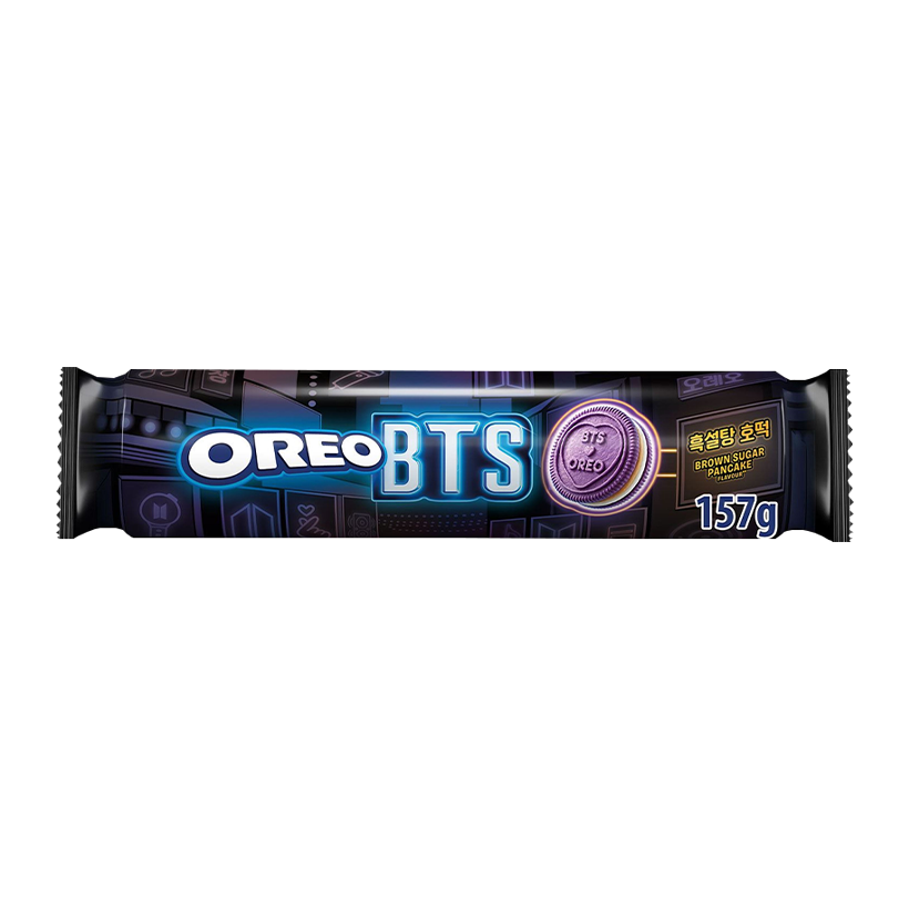 Печенье Oreo x BTS Brown Sugar Pancake Flavour 157g - Retromagaz