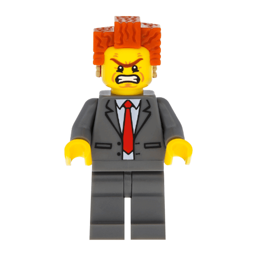 Фігурка Lego The Lego Movie President Business Cartoons tlm002 1 Б/У - Retromagaz