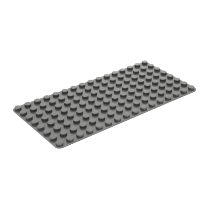 Пластина Lego Базова 8 x 16 3865 4226978 Dark Bluish Grey 2шт Б/У - Retromagaz