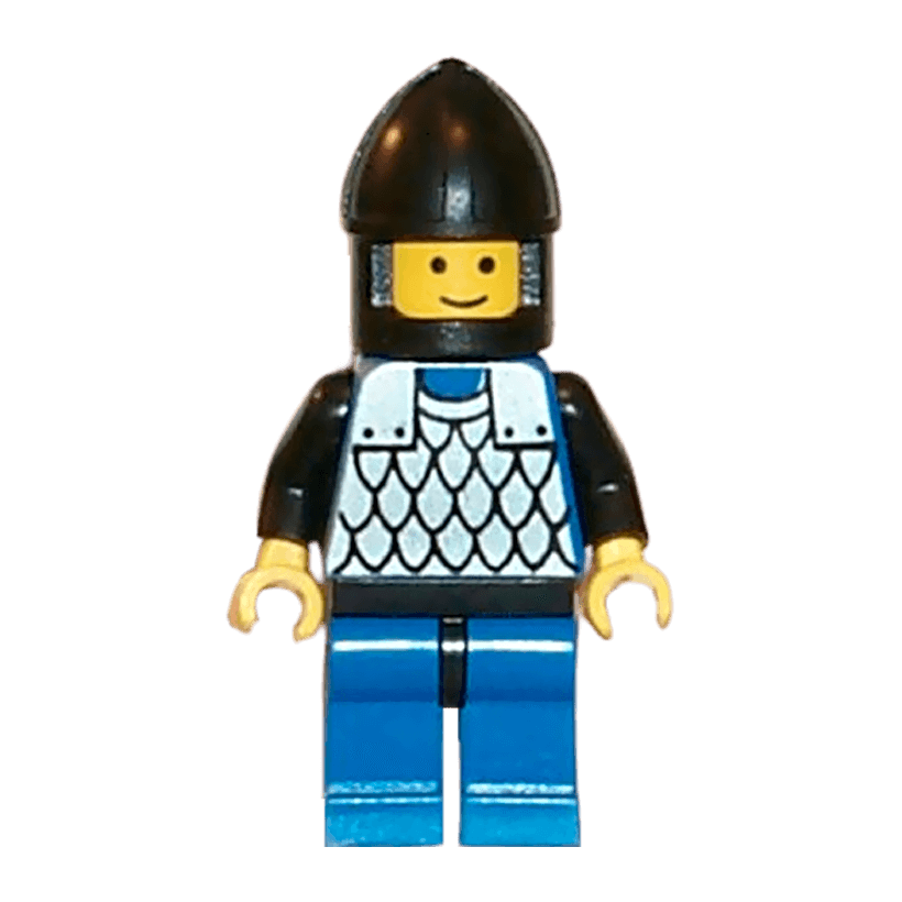 Фигурка Lego Castle Black Knights Scale Mail - Blue cas141 1 Б/У Отличное - Retromagaz