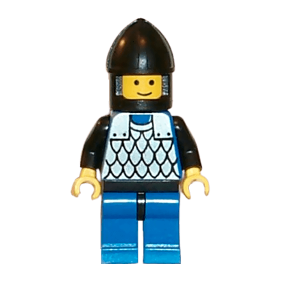 Фигурка Lego Castle Black Knights Scale Mail - Blue cas141 1 Б/У Отличное - Retromagaz