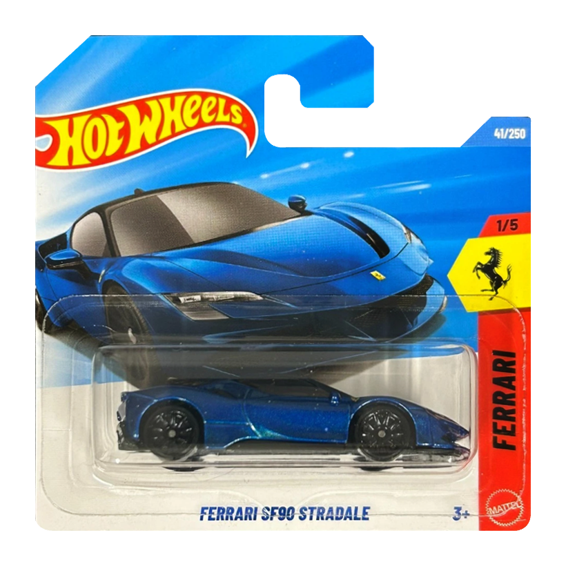 Hot Wheels Ferrari 12台セット 90’s〜ブルーカード Машинка Базовая Hot Wheels Ferrari SF90 Stradale Ferrari 1:64
