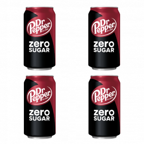 Набір Напій Dr Pepper Zero Diet 330ml 12шт - Retromagaz