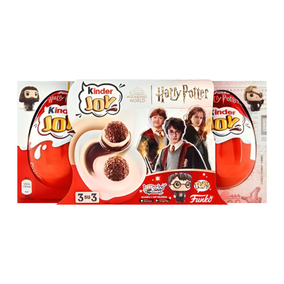 Шоколадне Яйце Kinder Joy Funko Harry Potter Quidditch 3шт 60g - Retromagaz