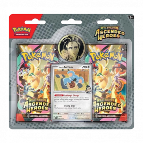 Картки Колекційні Гра Pokemon Mega Evolution - Ascended Heroes Larry's Komola 2 Pack Blister - Retromagaz