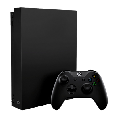 Консоль Microsoft Xbox One X 500GB Black Б/У - Retromagaz