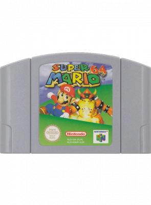 Гра Nintendo N64 Super Mario 64 Europe Англійська Версія Тільки Картридж Б/У