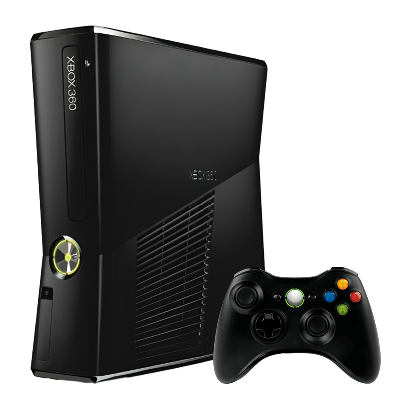 Набір Консоль Microsoft Xbox 360 S 250GB Black Б/У  + Геймпад Бездротовий RMC - Retromagaz