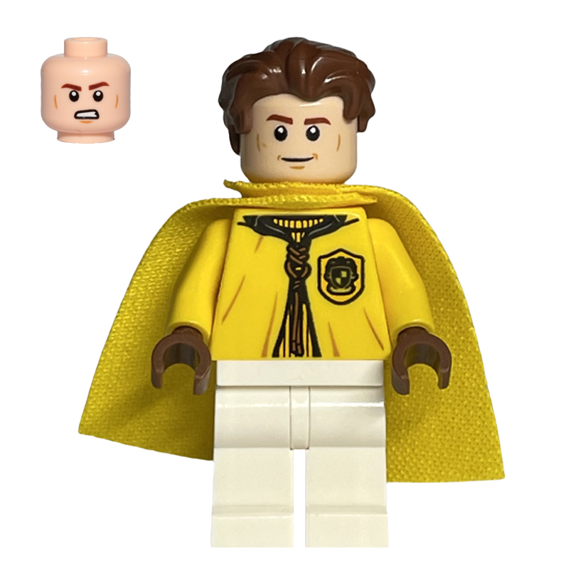 Фигурка Lego Harry Potter Cedric Diggory Yellow Quidditch Uniform Films hp275 Б/У - Retromagaz
