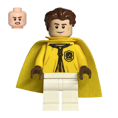 Фігурка Lego Harry Potter Cedric Diggory Yellow Quidditch Uniform Films hp275 Б/У - Retromagaz