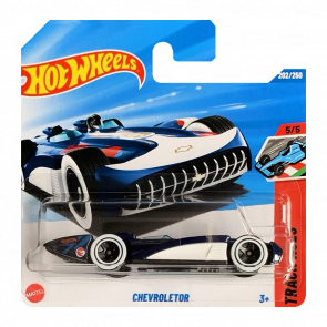 Машинка Базовая Hot Wheels Chevroletor Treasure Hunts Track Aces 1:64 JBC29 Blue Машинка Базовая Hot Wheels Chevroletor Treasure Hunts Track Aces 1:64 JBC29 Blue - Retromagaz