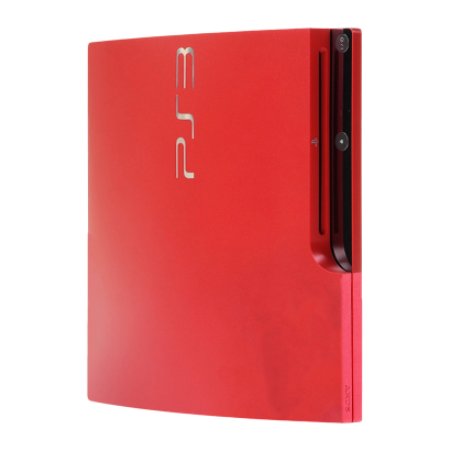Консоль Sony PlayStation 3 Slim 320GB Scarlet Red Без Геймпада Б/У - Retromagaz
