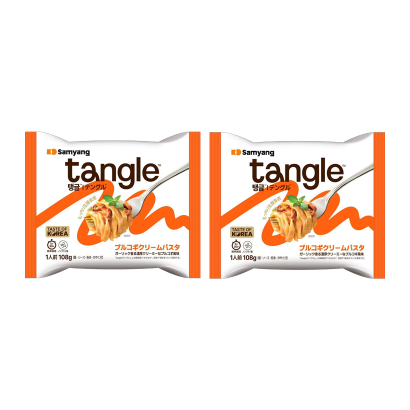 Набір Локшина 2шт Samyang Tangle Bulgogi Рамьон Гостра 108g - Retromagaz