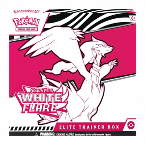 Картки Колекційні Гра Pokemon Scarlet & Violet White Flare - Elite Trainer Box - Retromagaz