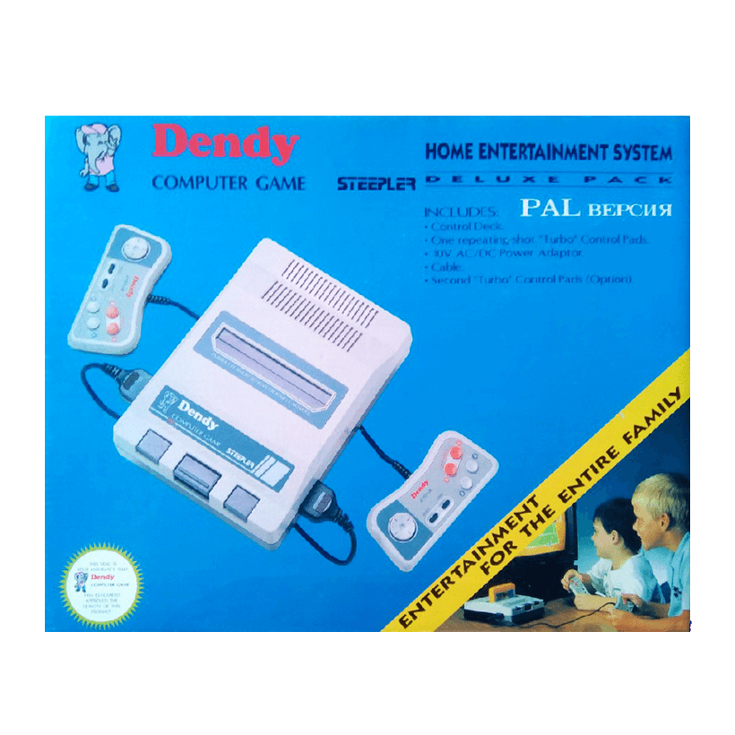 Коробка Steepler Famicom Dendy Classic 90х Blue Б/У - Retromagaz