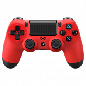 Геймпад Бездротовий Sony PlayStation 4 DualShock 4 Version 1 Magma Red Б/У - Retromagaz