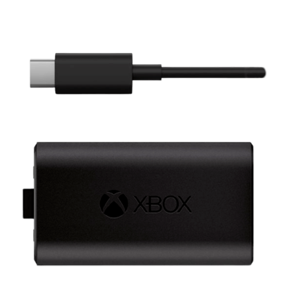 Аккумулятор Microsoft Xbox Series Play and Charge Kit + Кабель USB Type-C Black Б/У - Retromagaz