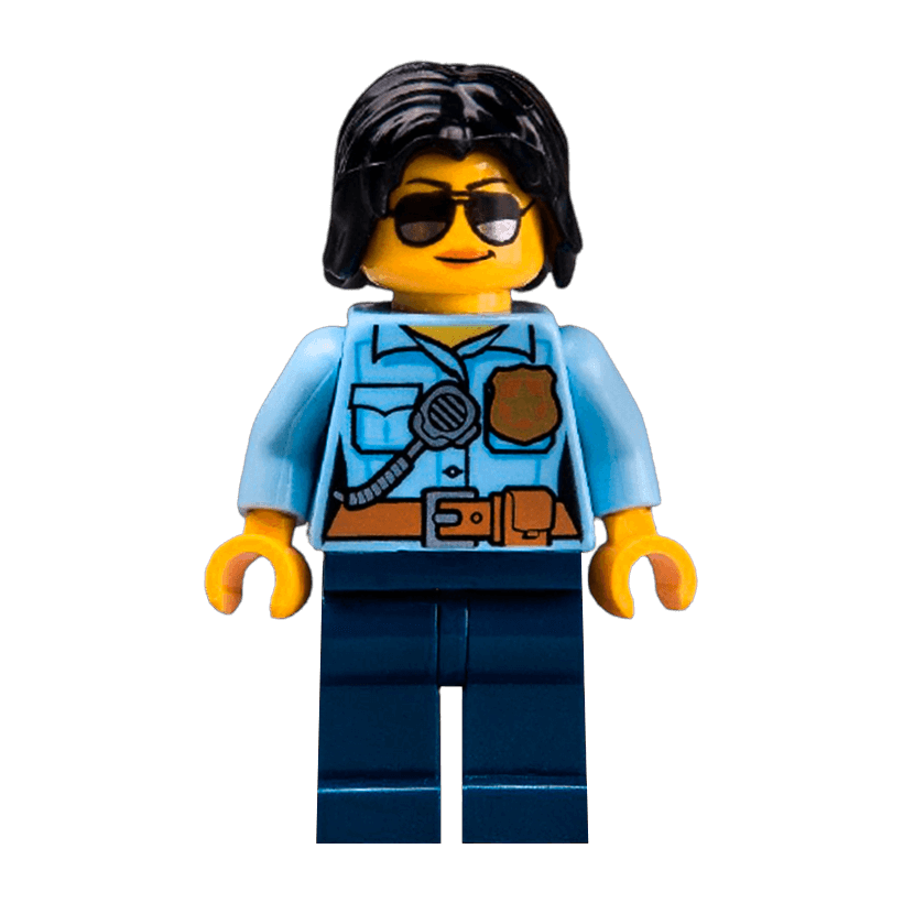 Фігурка Lego Police 973pb2663 Officer Female City cty0936 Б/У - Retromagaz