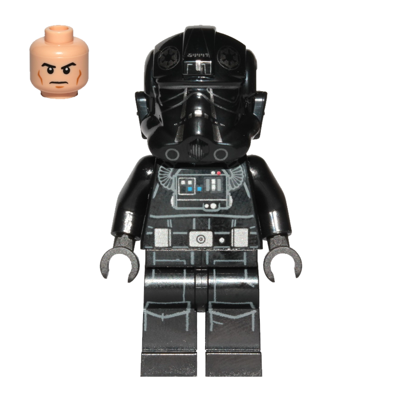 Фигурка Lego Империя TIE Fighter Pilot Star Wars sw1138 Б/У - Retromagaz