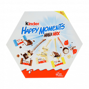 Цукерки Kinder Happy Moments Mini Mix 161g 8000500389652