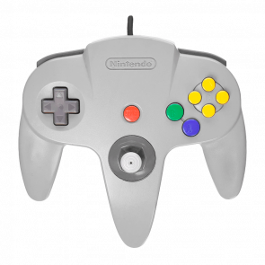 Геймпад Дротовий Nintendo N64 NUS-005 Grey 1.8m Б/У Хороший - Retromagaz