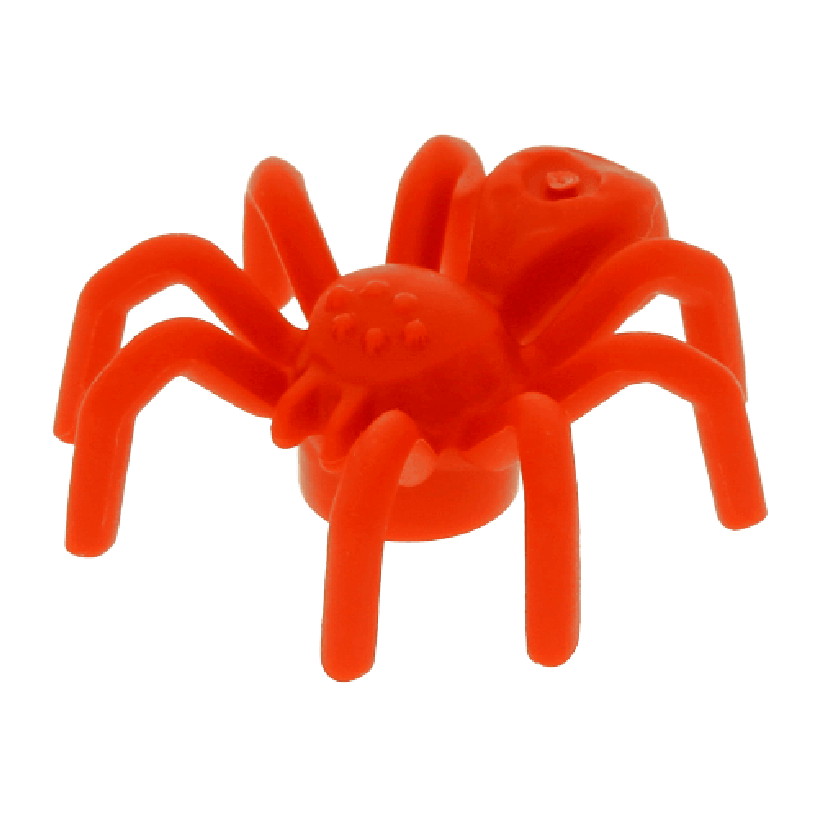 Фигурка Lego Земля Spider with Elongated Abdomen Animals 29111 6177419 6218799 Red Б/У - Retromagaz