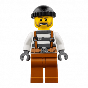 Фигурка Lego 973pb2759 Prisoner 621 City Police cty0773 Б/У