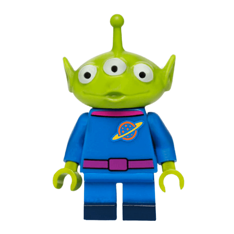 Фигурка Lego Disney Pizza Planet Alien Cartoons coldis-2 dis002 Б/У - Retromagaz