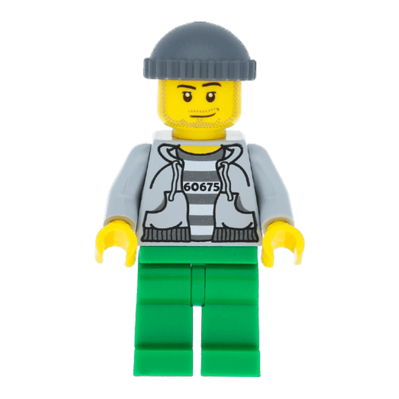 Фігурка Lego Police Prisoner 60675 City cty0288 Б/У - Retromagaz