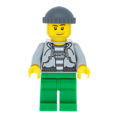 Фигурка Lego Prisoner 60675 City Police cty0288 Б/У - Retromagaz