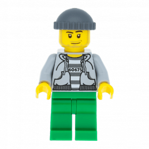 Фігурка Lego Prisoner 60675 City Police cty0288 Б/У