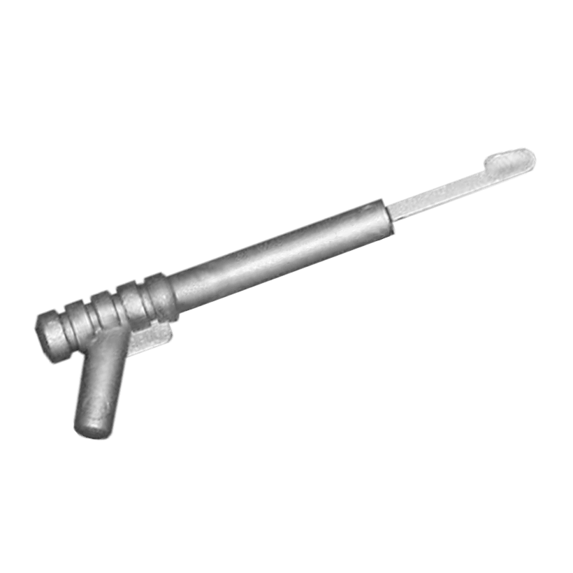 Зброя 4шт Lego Стрілецька Spear Gun 13591 30088 4613444 Flat Silver Б/У - Retromagaz