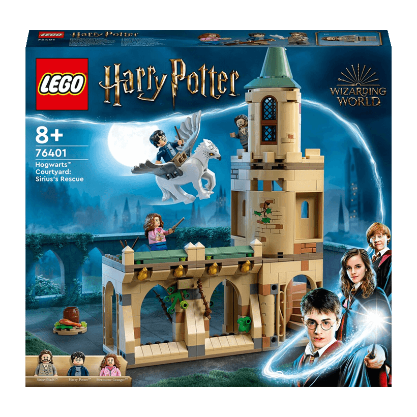 Конструктор Lego Двор Хогвартса: Спасение Сириуса Harry Potter 76401 Новый - Retromagaz
