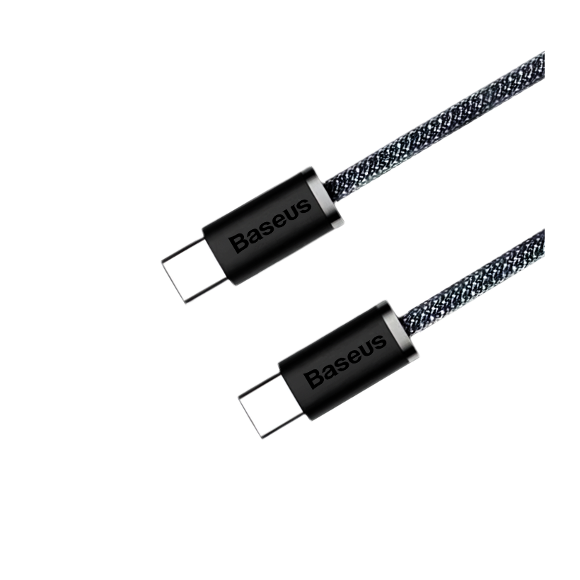 Кабель Baseus Dynamic Series 100W USB Type-C - USB Type-C Black 1m - Retromagaz