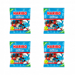 Набор Конфеты Жевательные 4шт Haribo Smurfs 175g