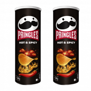 Набор Чипсы 1шт 2шт Pringles Hot & Spicy 165g 5053990127665