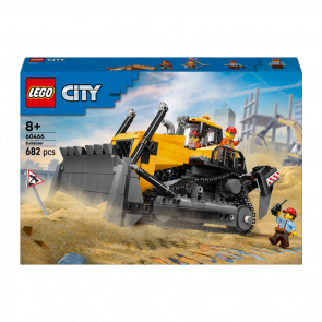 Конструктор Lego Жовтий Бульдозер City 60466 Новий - Retromagaz