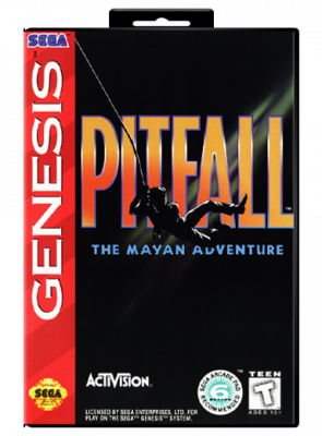 Игра Sega Mega Drive Pitfall: The Mayan Adventure USA Английская Версия Б/У - Retromagaz