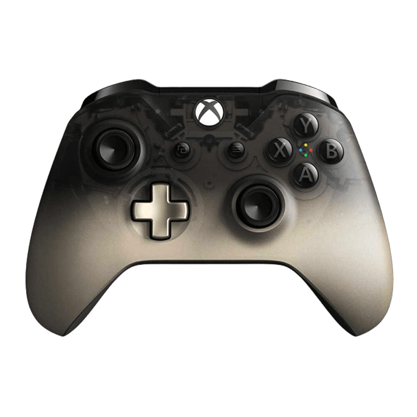 Геймпад Бездротовий Microsoft Xbox One Phantom Special Edition Version 2 Black Grey Б/У - Retromagaz
