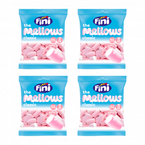 Набір Маршмелоу 4шт Fini The Mellows Classic Рожеві 80g - Retromagaz