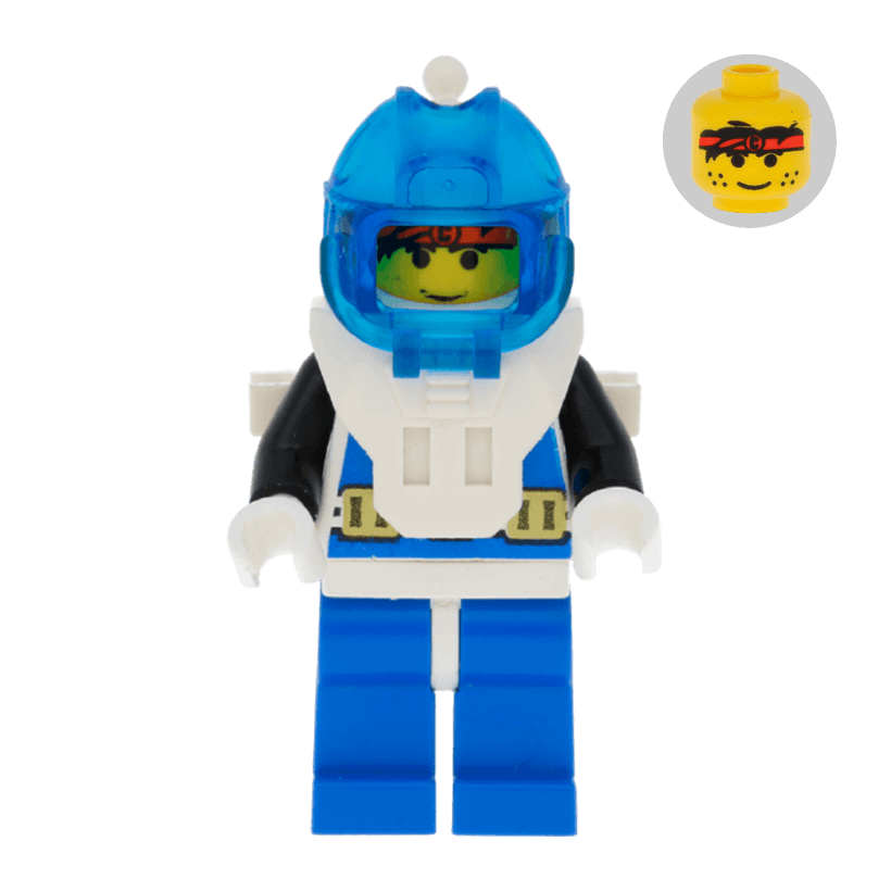 Фігурка Lego Aquazone Aquanaut 1 Space aqu001 Б/У - Retromagaz