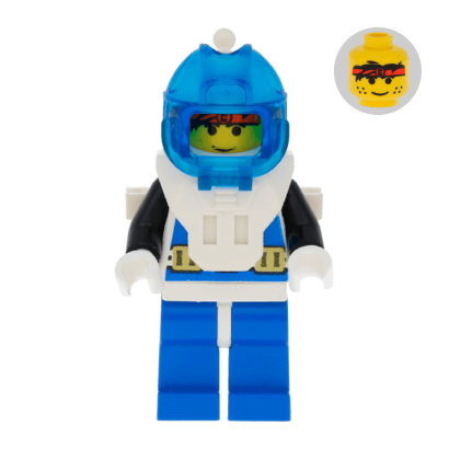 Lego Фигурка Aquazone Aquanaut Акванавт 1 aqu001 1 Ориг Б/У О - Retromagaz