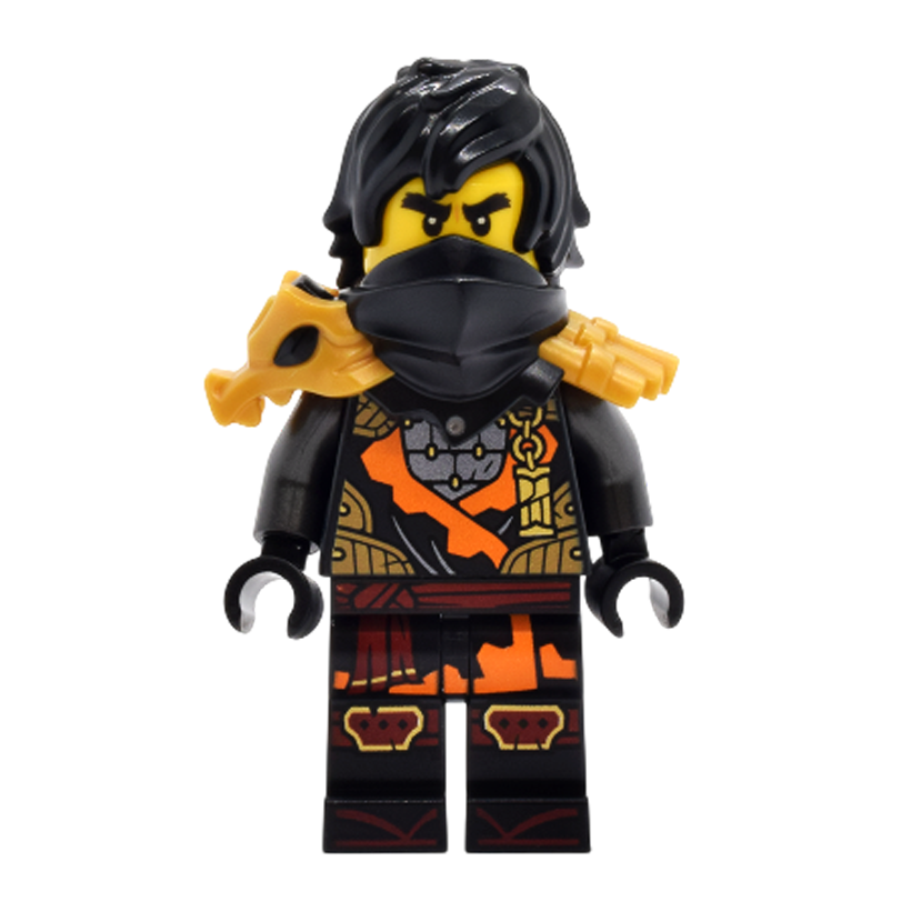 Фигурка Lego Ninja Cole Dragons Rising Tunic with Strap and Charm Ninjago njo0970 71844 Б/У - Retromagaz