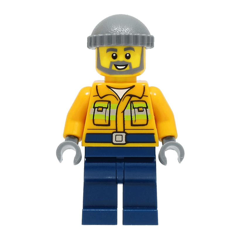Фігурка Lego Harbor 973pb3384 Fisherman City adp051 1 Б/У - Retromagaz